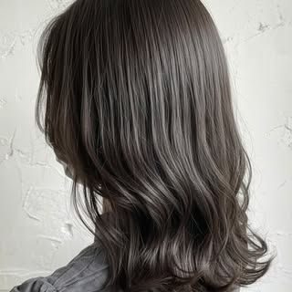 stylist：橘#イルミナカラー#グレージュ #グレージュカラー #ブリーチなし #グレー #カラ...